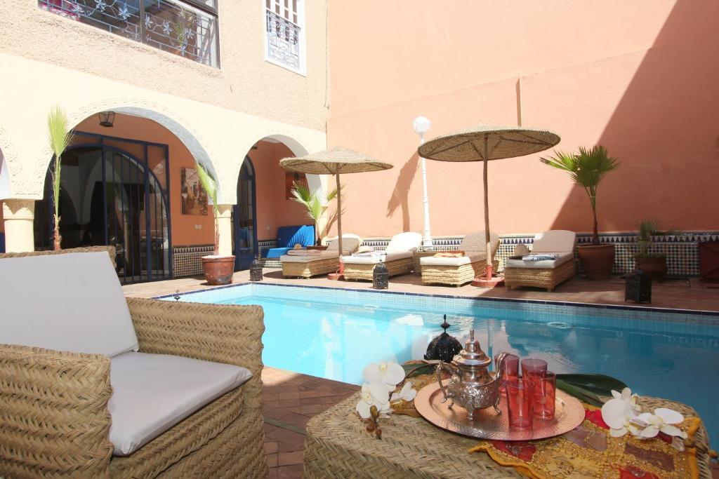 La Villa Bleue Марракеш Номер фото